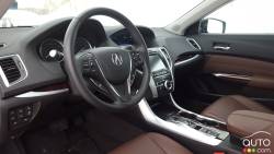2016 Acura TLX cockpit