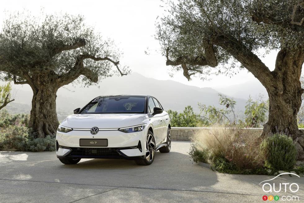 Voici la Volkswagen ID.7 2025