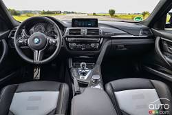 Tableau de bord de la BMW F80 M3