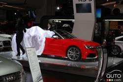 Unveiling of the 2013 Audi RS5.