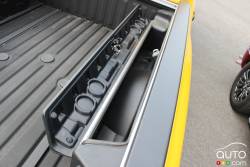 2017 Nissan Titan trunk details