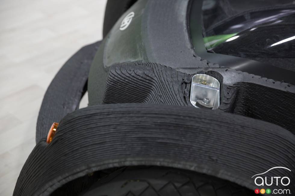 3d printed Local Motors car