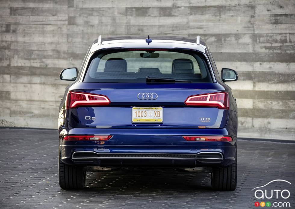 Rear view of the Q5