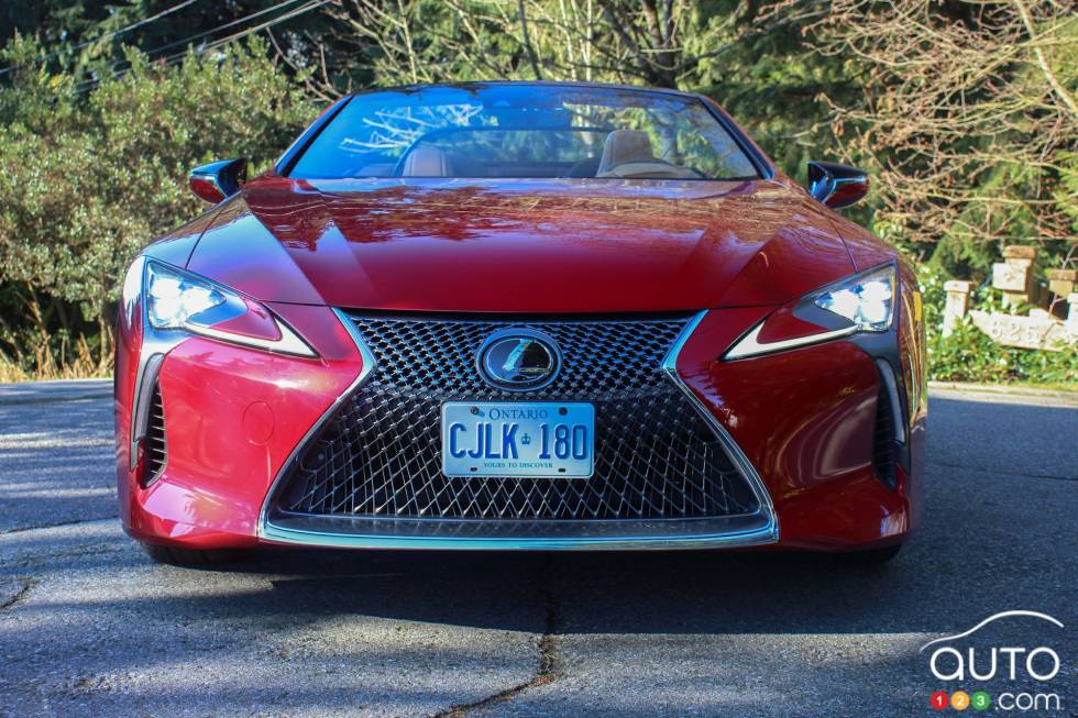We drive the 2021 Lexus LC 500 Convertible