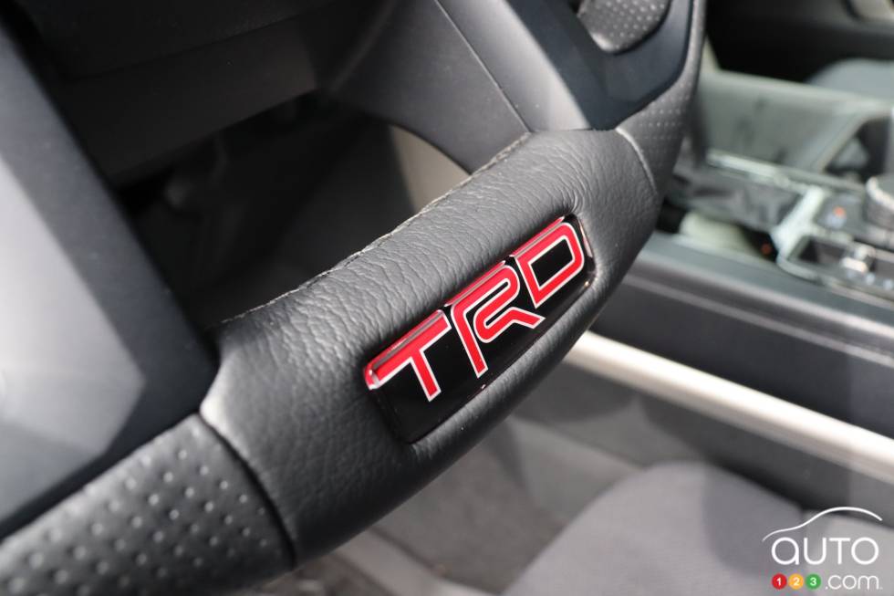 Nous conduisons le Toyota Tundra TRD 2022