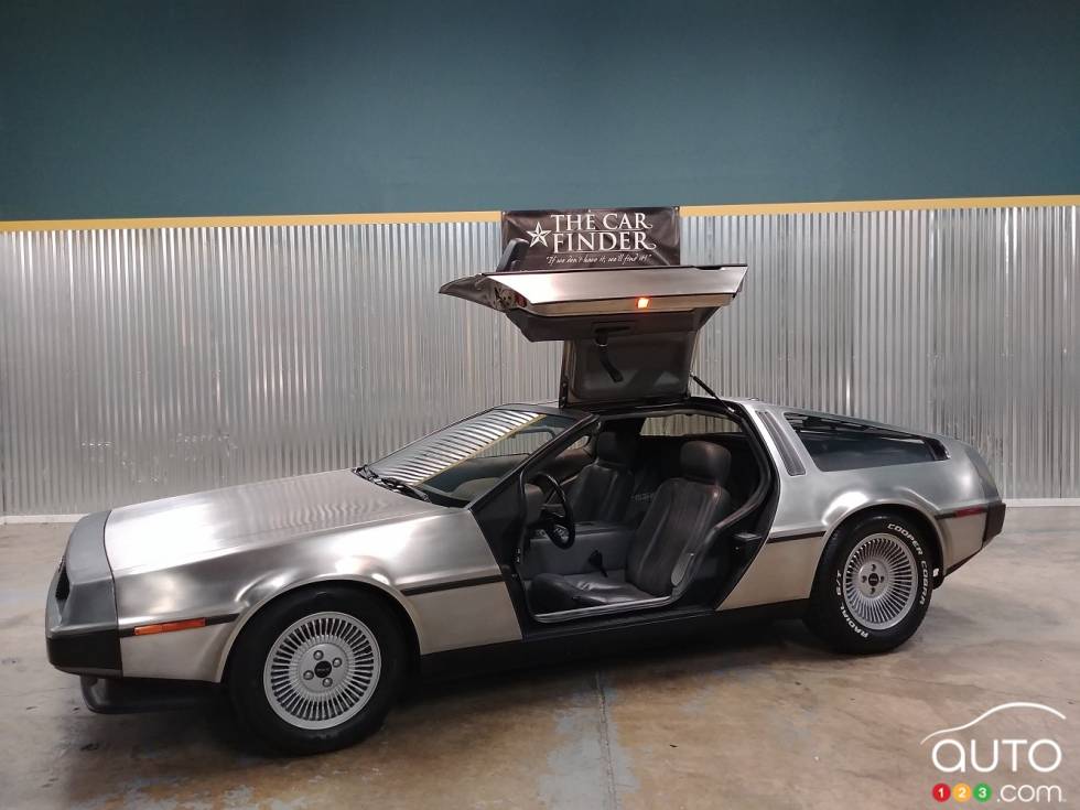 A 1981 DeLorean DMC 12 is for sale