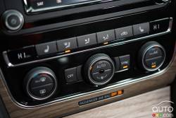 Contrôle du système de climatisation de la Volkswagen Passat TSI 2016