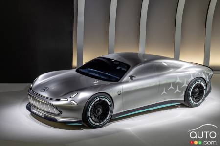 Photos du concept Mercedes Vision AMG