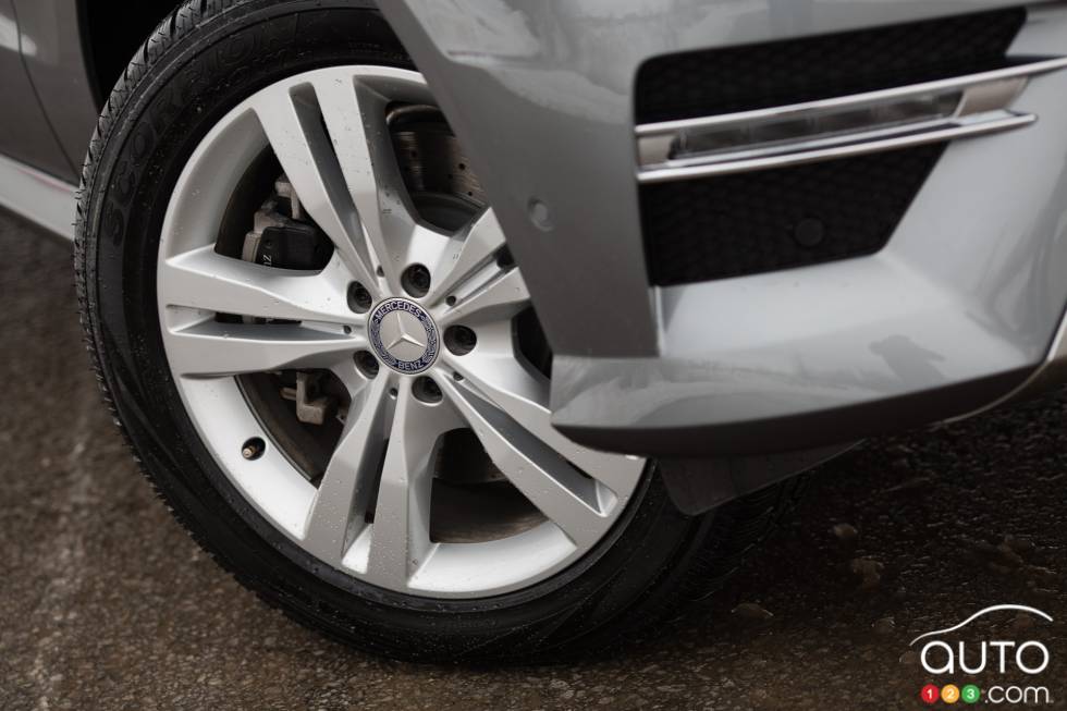 Wheel and foglight