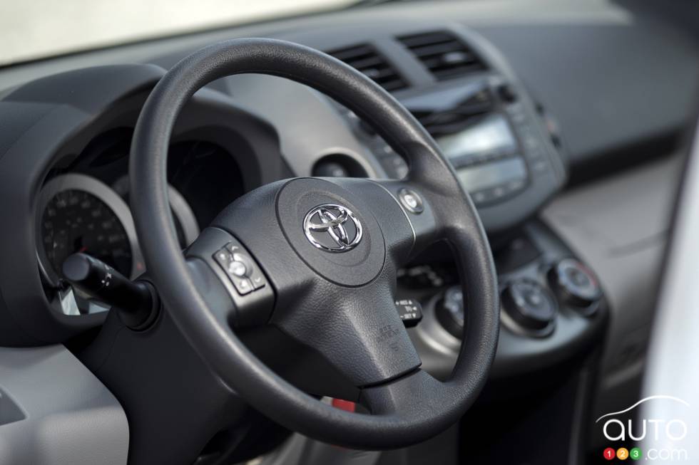 Volant avec commandes