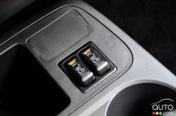 2017 Mitsubishi Mirage G4 front heated seats controls
