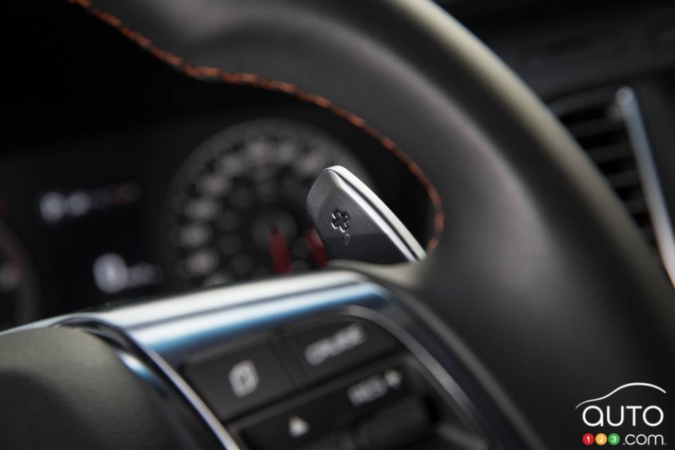 boutons de commandes au volant