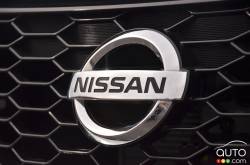 2016 Nissan Sentra manufacturer badge