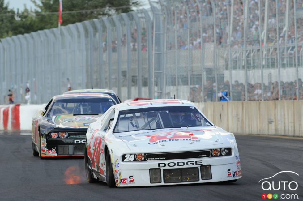 Jacques Villeneuve, Dodge Dealers of Quebec Dodge during the race