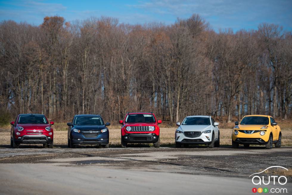 2016 Crossover comparo pictures