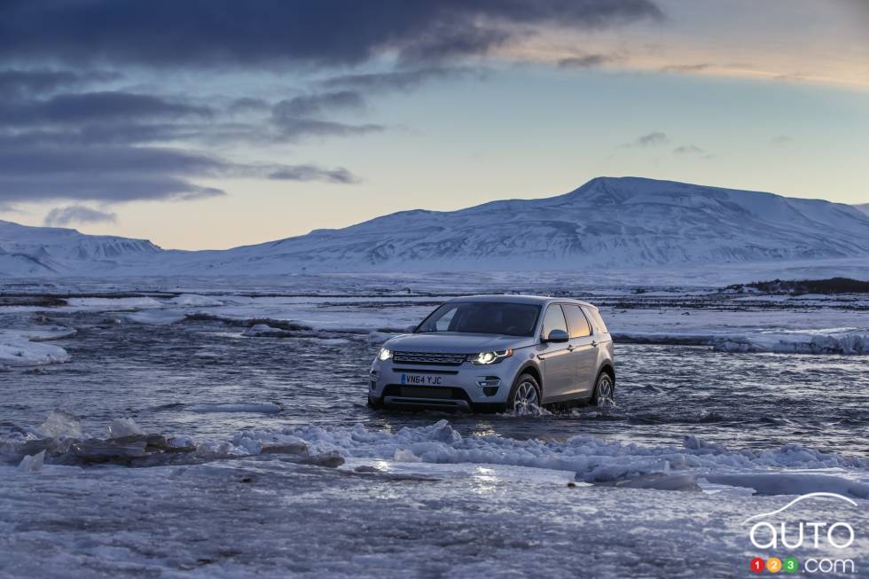 front 3/4 action view