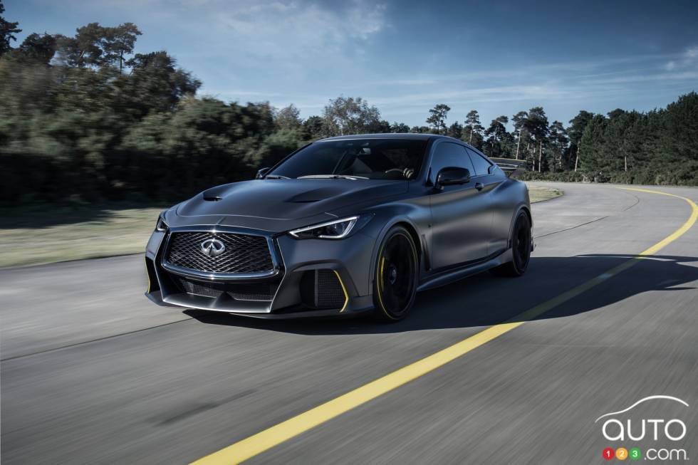 Le prototype INFINITI Project Black S