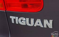Écusson du modèle du  Volkswagen Tiguan TSI Édition Spéciale 2016
