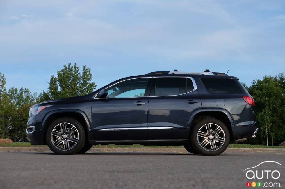 The new 2018 GMC Acadia Denali