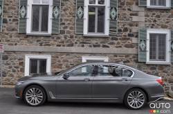 BMW 750Li xDrive 2016 vue de côté