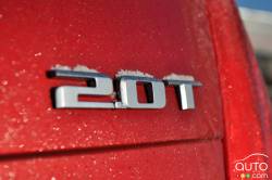 Détail du moteur de la Cadillac ATS4 Coupe 2016