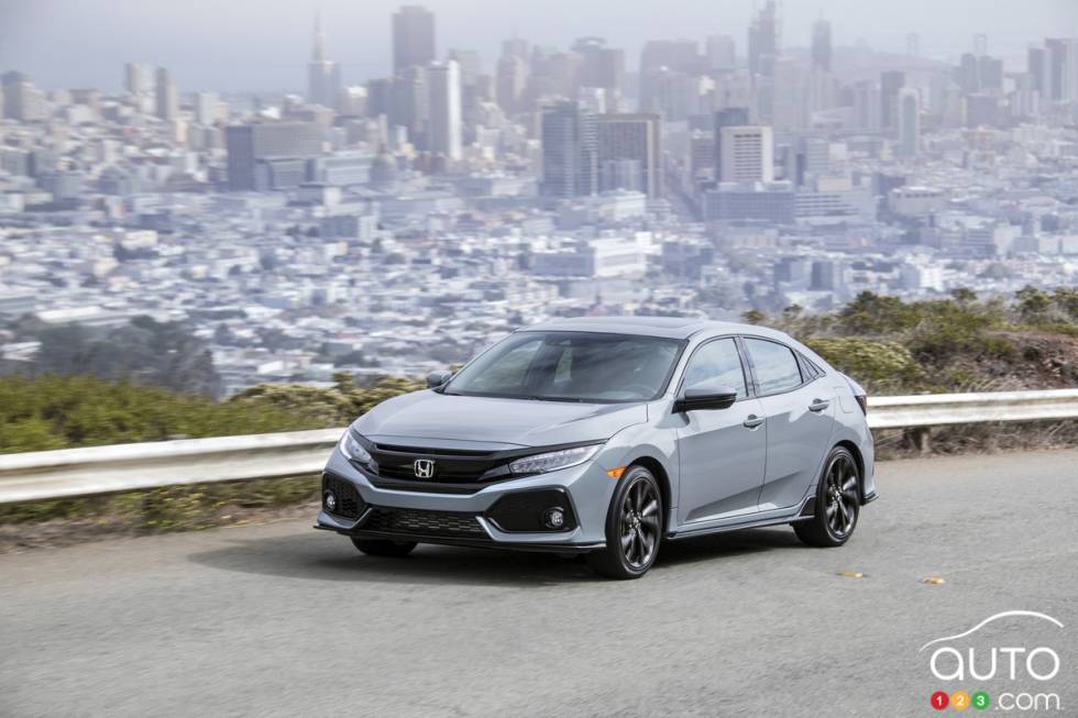 The new 2019 Honda Civic Hatchback