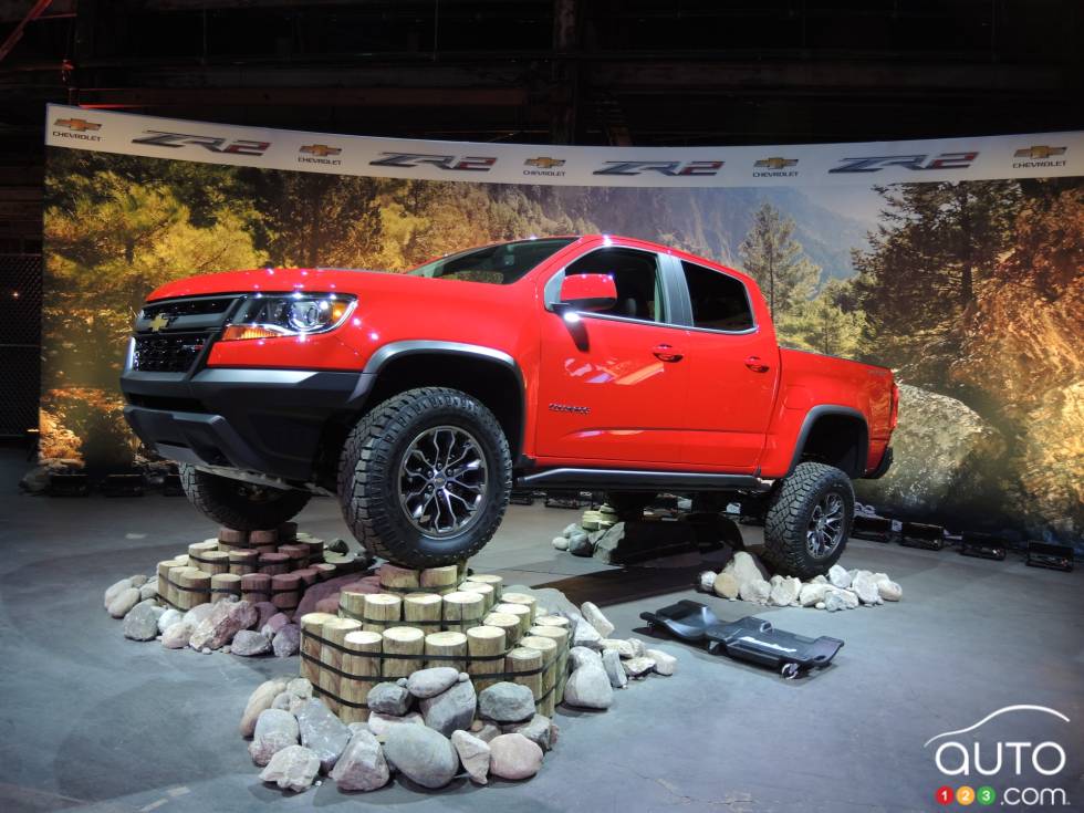 Chevrolet Colorado ZR2 2017 vue avant
