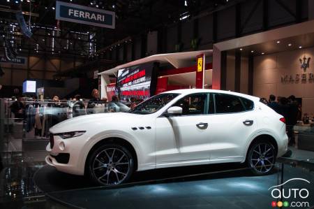 Dévoilements au Salon de l’auto de Genève 2016 - Maserati Levante
