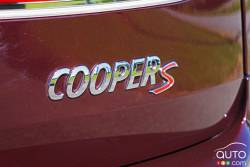 Écusson du modèle de la MINI Cooper S Clubman 2016
