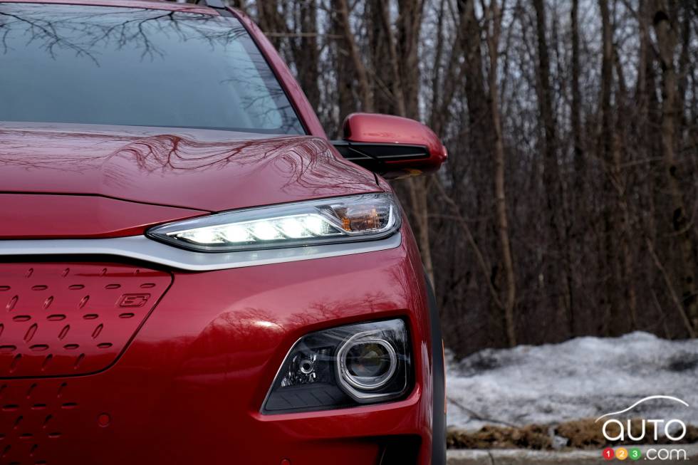 Nous conduisons le Hyundai Kona électrique 2019
