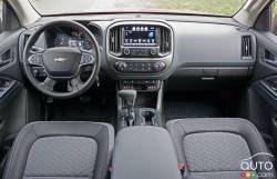 2016 Chevrolet Colorado Z71 Crew Cab short box AWD dashboard
