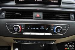 Contrôle du système de climatisation de l'Audi A4 2017