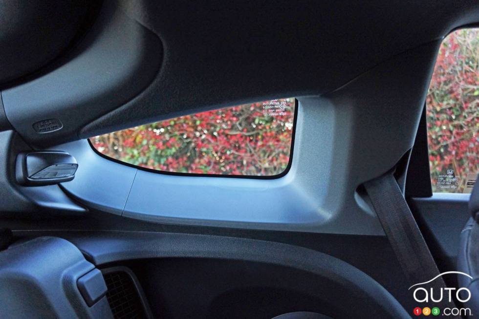 Détail intérieur de la Honda CRZ 2016