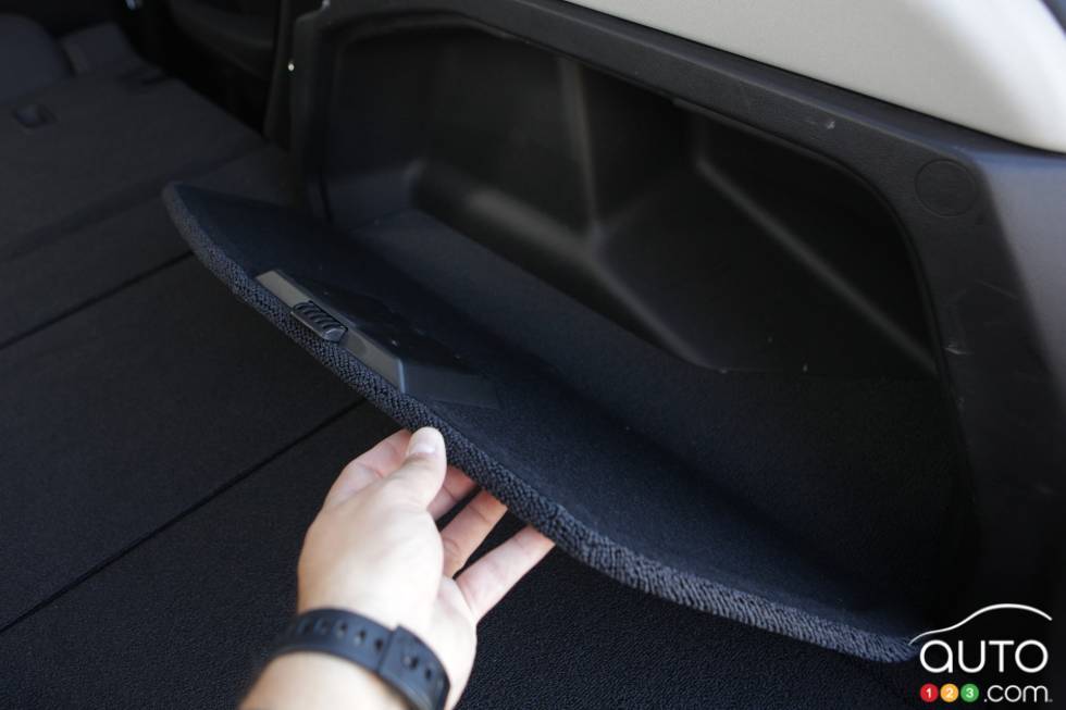 Storage in the cargo space