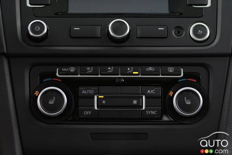 Commandes de la température