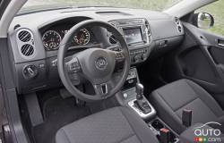 Habitacle du conducteur du  Volkswagen Tiguan TSI Édition Spéciale 2016