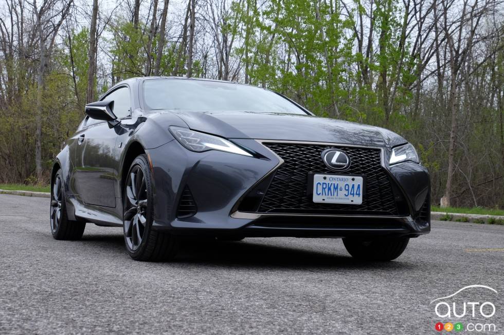 We drive the 2021 Lexus RC 350 Black Line