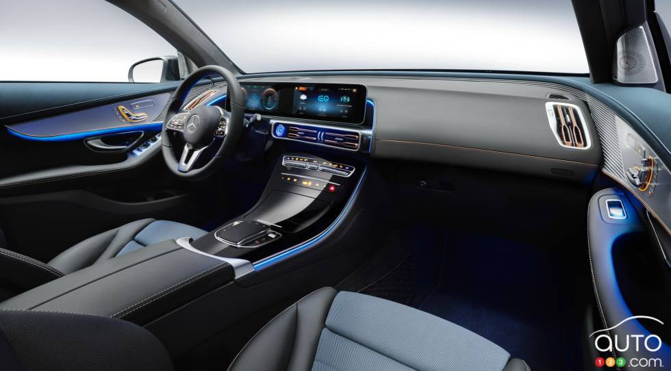 Voici le nouveau Mercedes-Benz EQC 2019