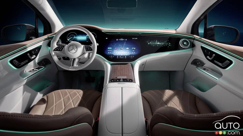 Voici le Mercedes-Benz EQE SUV 2023