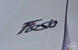 Écusson du modèle de la Ford Fiesta 2016