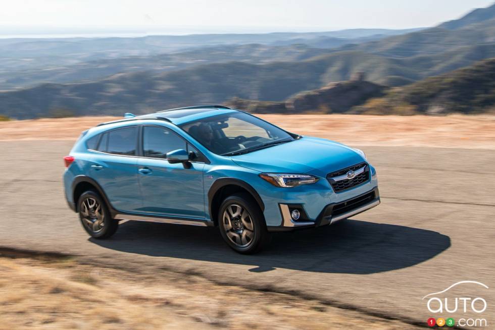 The new 2019 Subaru Crosstrek PHEV
