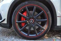 wheels and brake details