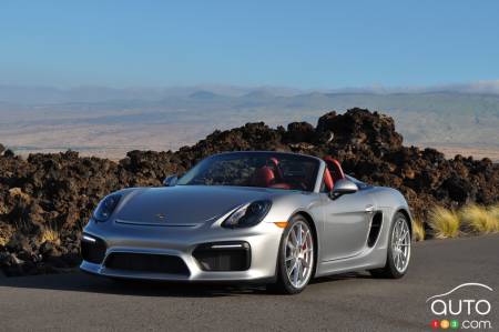 Photos de la Porsche Boxster Spyder 2016