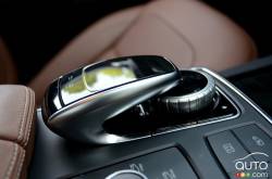 Système de contrôle de l'info divertissement du Mercedes-Benz GLE 450 AMG 2016