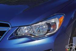Phare avant de la Subaru Crosstrek Hybride 2016