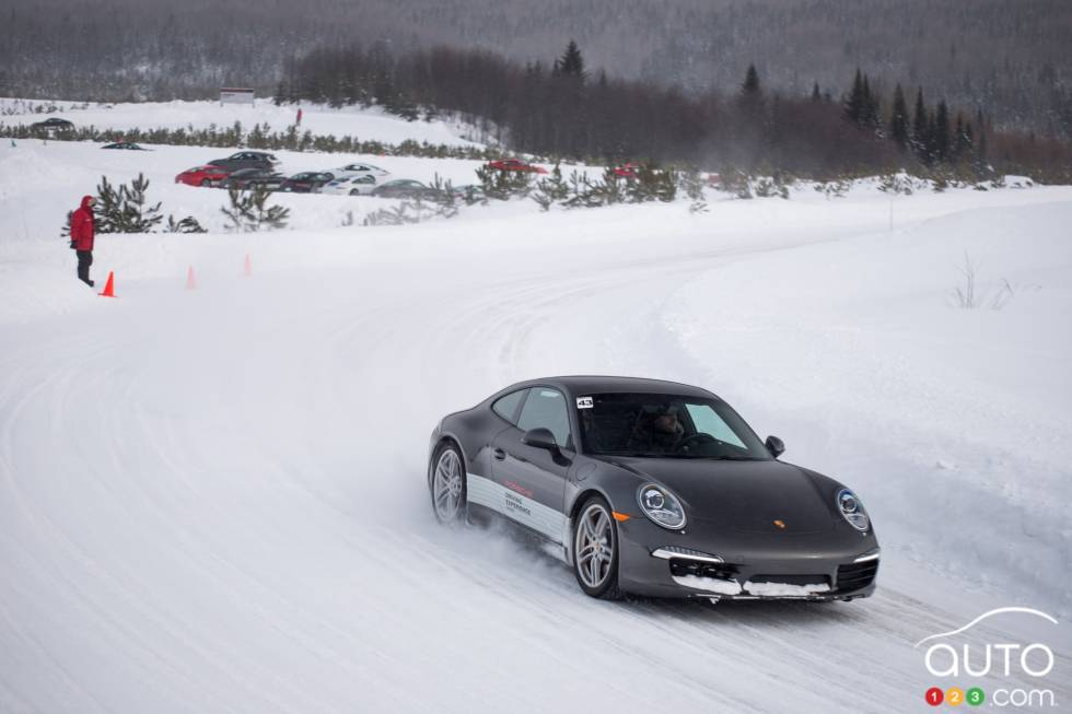 action photo on and off the track