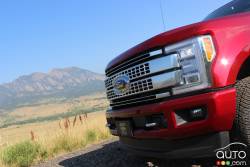 2017 Ford F Series Super Duty front grille