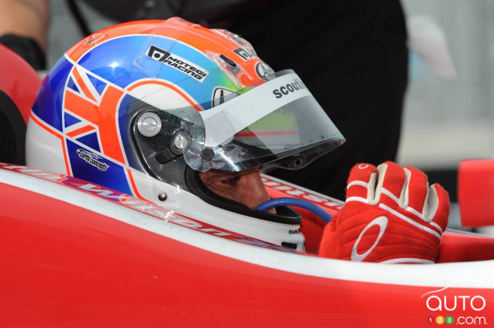 Justin Wilson, Dale Coyne Racing dans les puits