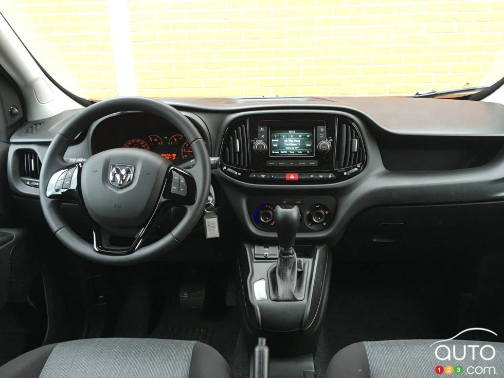 2015 Ram ProMaster City dashboard