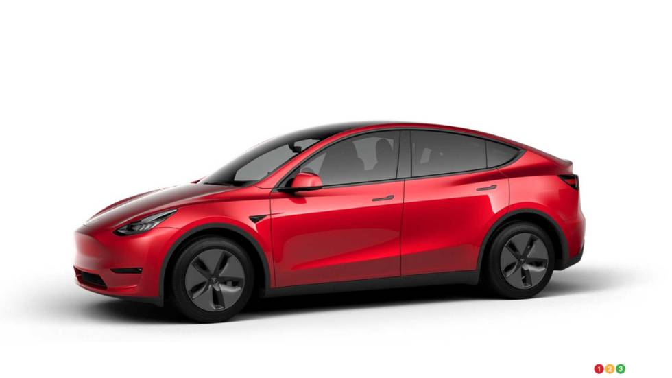 Voici le nouveau Tesla Model Y 2021